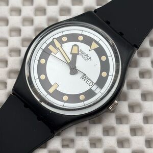 Swatch Watch - GB704 - BLACK DIVERS